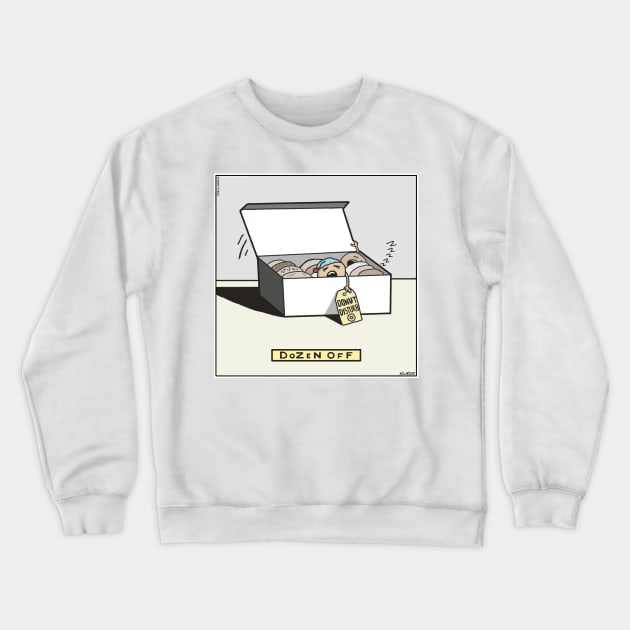 Dozen Off Crewneck Sweatshirt by Nick Navatta